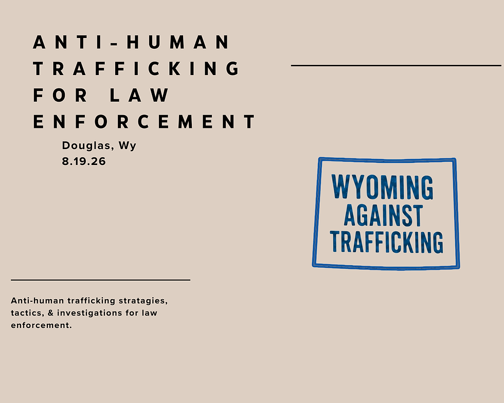 Advanced Anti-Trafficking for Law Enforcement