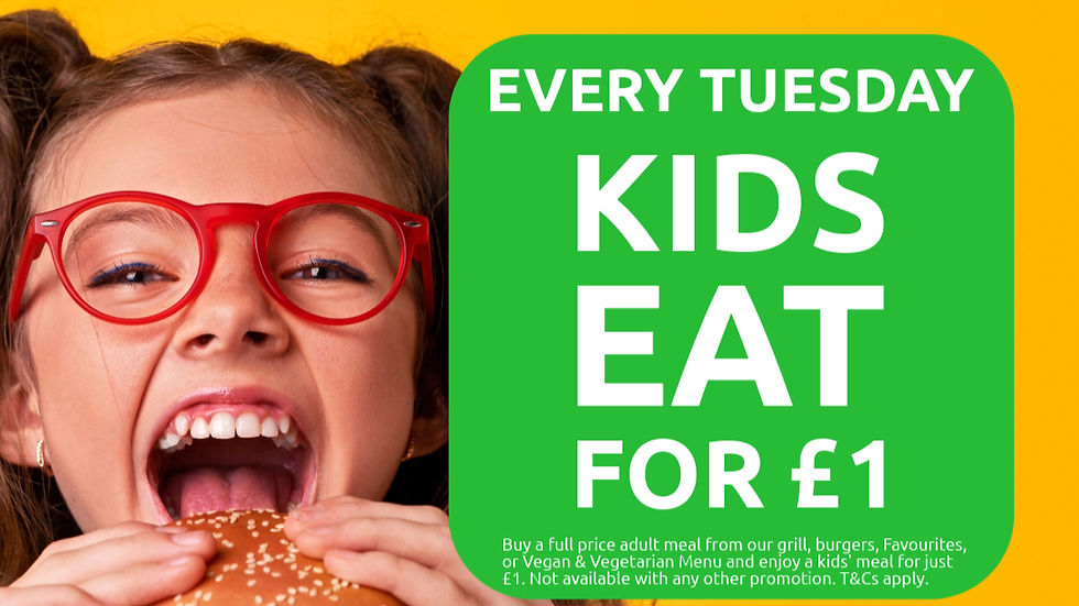 Kids eat for £1