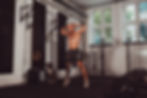 Athlete doing Burpees