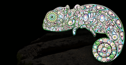 Neon Lizard Creative iconic lizard trademark