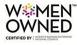 Woman owned business logo