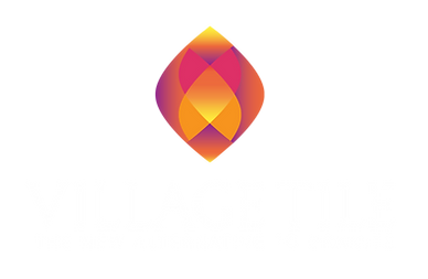 Villate Tile logo design in transparent background