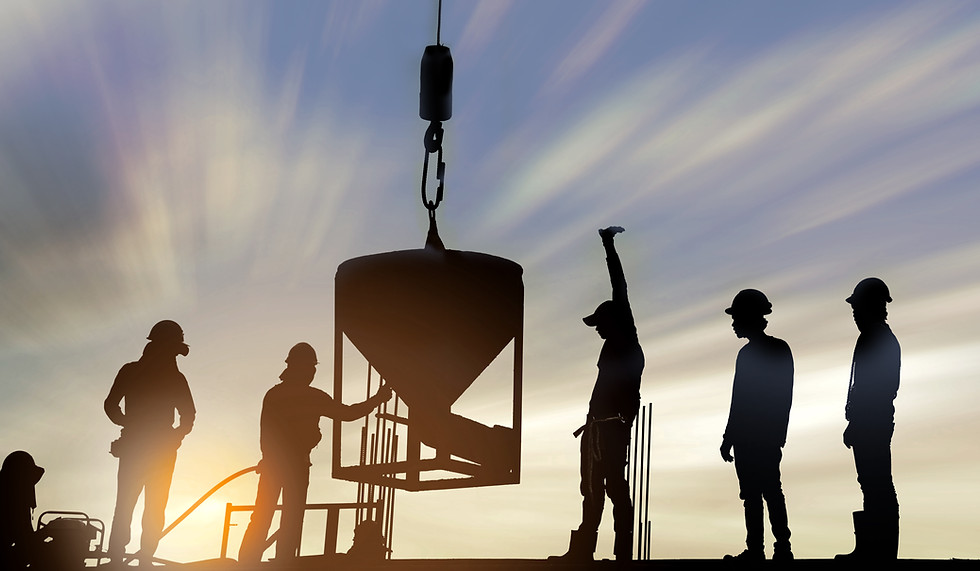 Construction Workers Silhouette