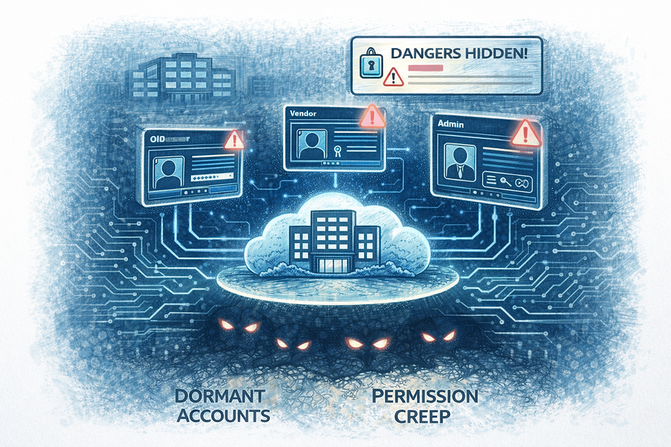 Dormant Accounts and Permission Creep. The Hidden Cyber Risk.
