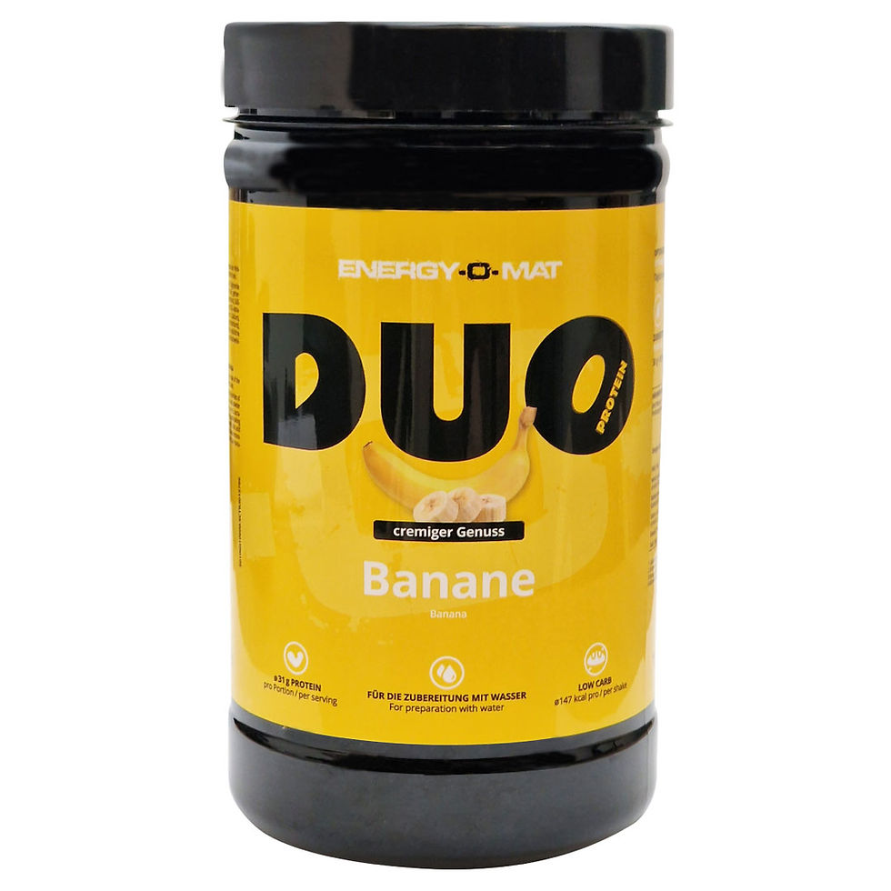 Miniaturbild: 6 x 500g Original ENERGY O MAT  Banane Fitness Protein