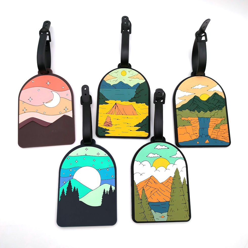 Thumbnail: Nature Adventure Luggage Tag Set (5 Designs)
