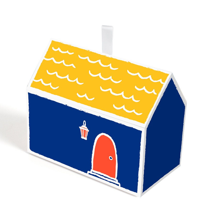 Thumbnail: Mini House Gift Boxes – Colourful Party Favour Boxes ( x8 )