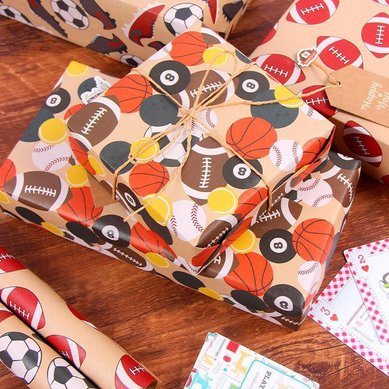 Thumbnail: Sports Gift Wrapping Paper