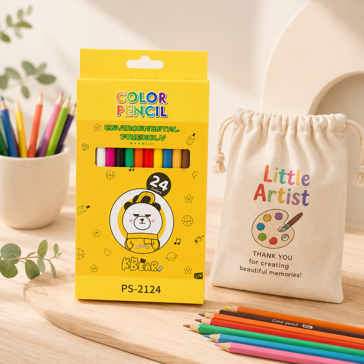 Little Artist Colour Pencil Set – Personalised Edition