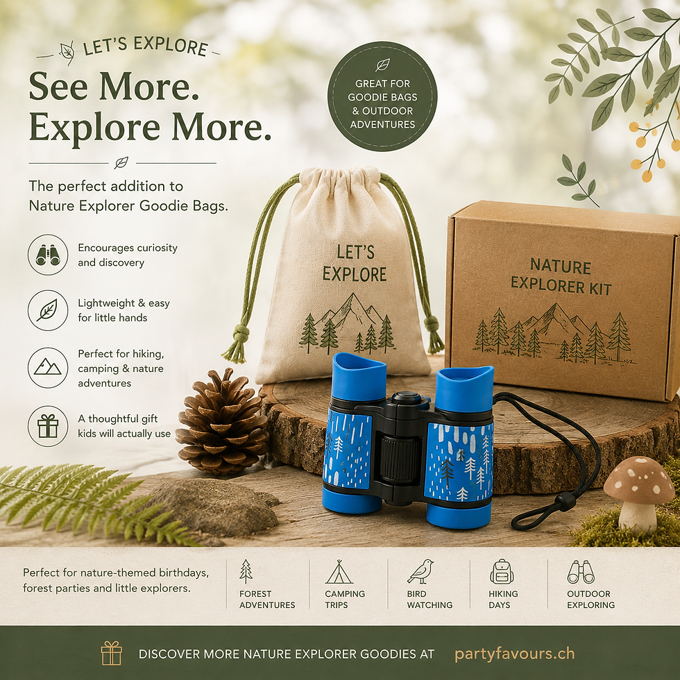 Thumbnail: Kids Nature Explorer Binoculars – Educational Outdoor Gift for Little Adventurer