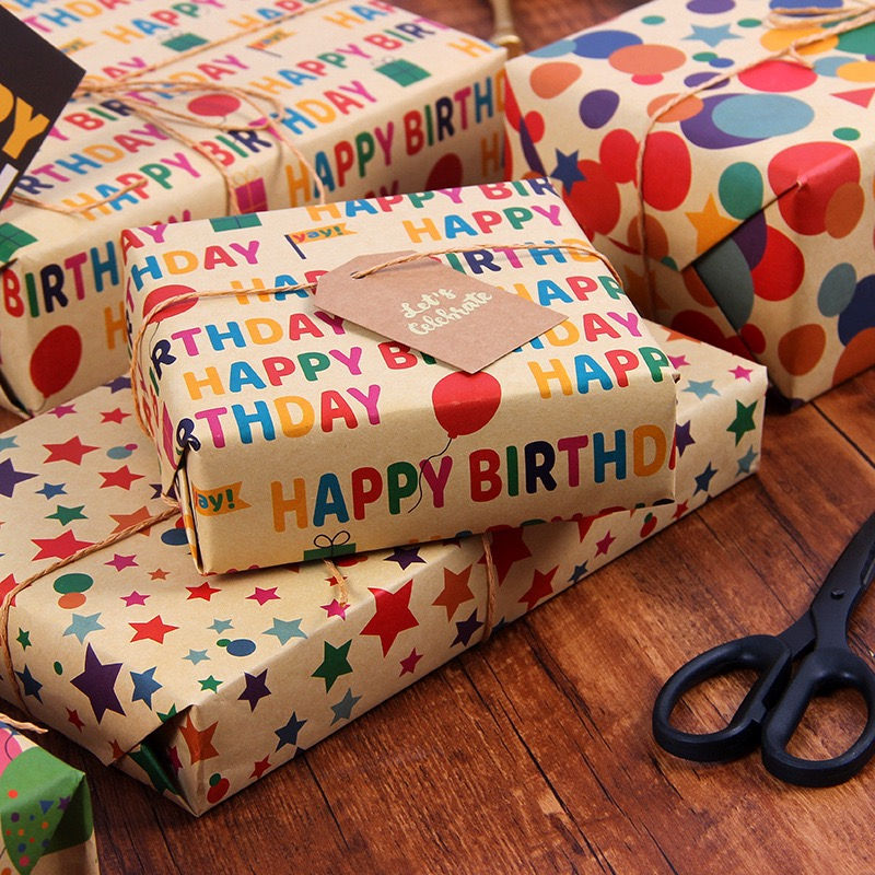 Thumbnail: Premium Birthday Gift Wrapping Paper