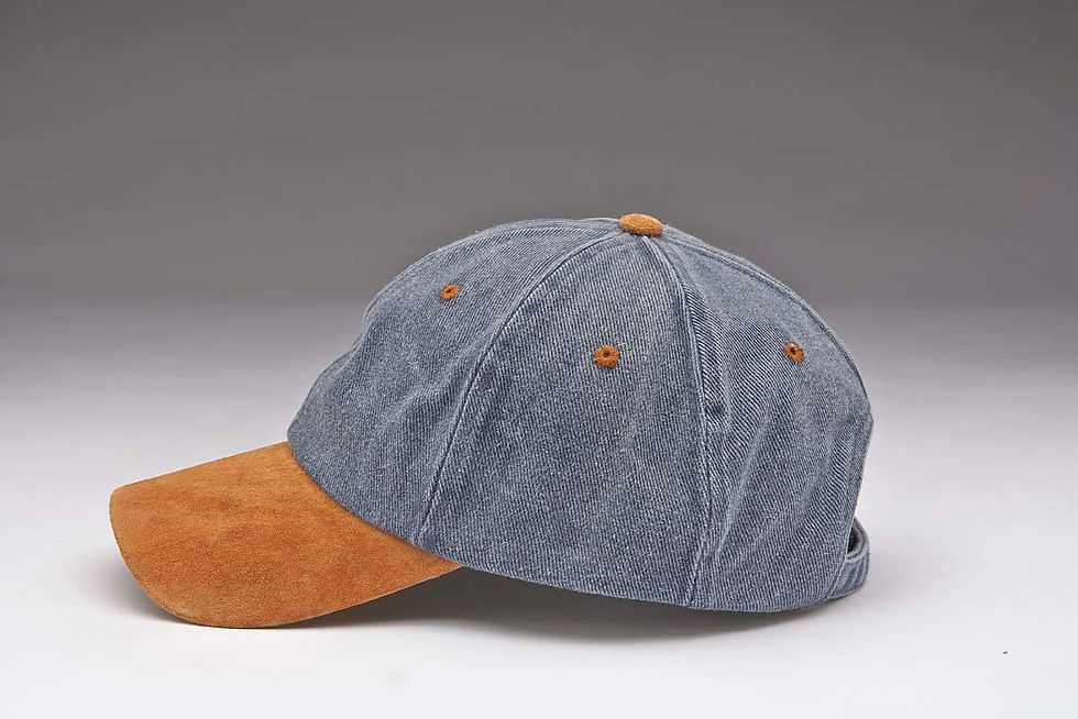 Thumbnail: EC13 Heavyweight Pigment Dyed with Suede Peak TAN_NAVY