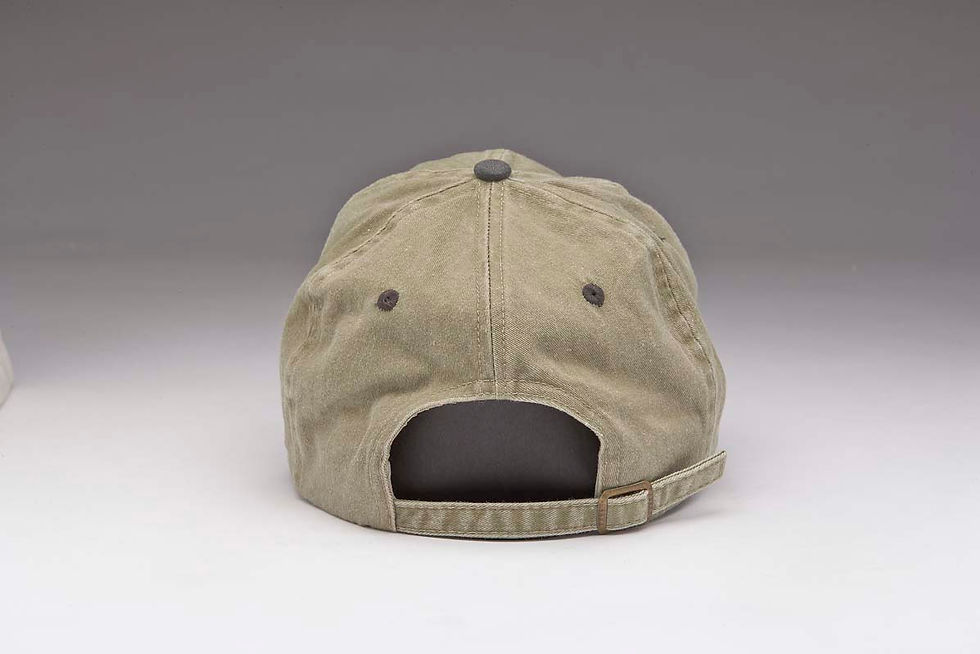 Thumbnail: EC09 Pigment Dyed Garment Washed Cotton, Two Tones BLACK_TAN