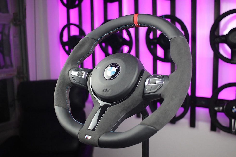 Miniaturbild: BMW F2x F3x M Performance Lenkrad 12 Uhr Rot