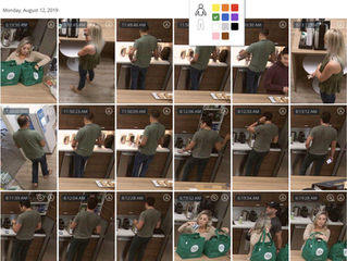 Vekada Video Security Camera, Artificial Intelligence - People Search