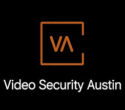 Burnt Orange Logo Video Security Austin
