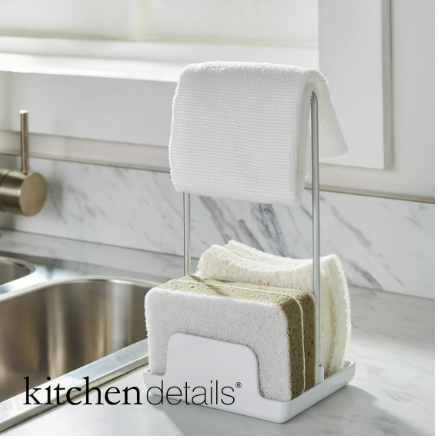 Sponge & Washcloth Kitchen Caddy