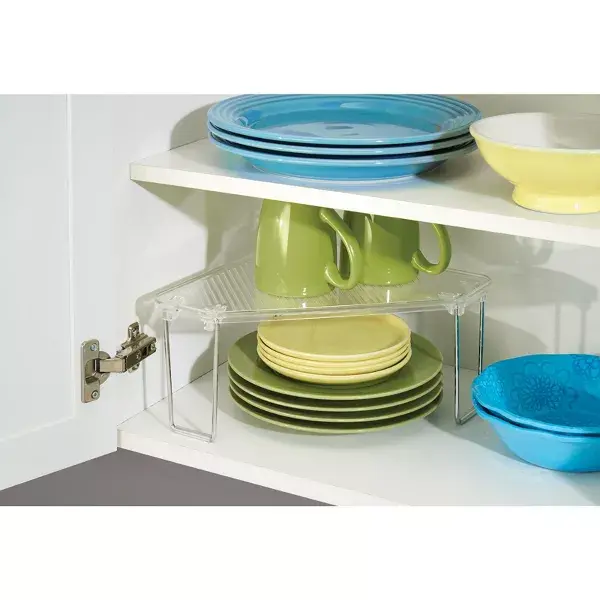 Thumbnail: Corner Stackable Shelf s/2