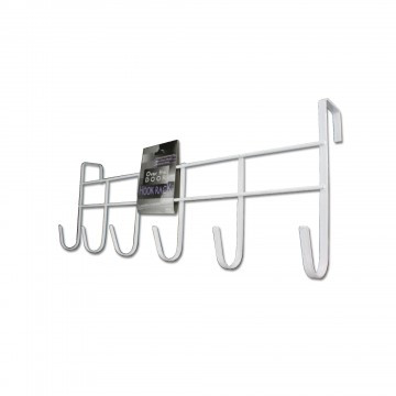 Over The Door 6 Hook Rack