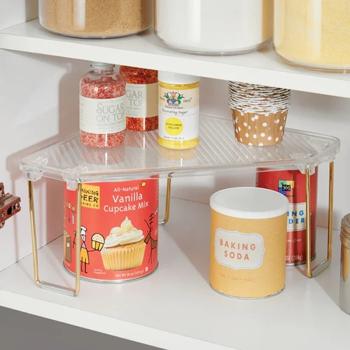 Corner Stackable Shelf s/2