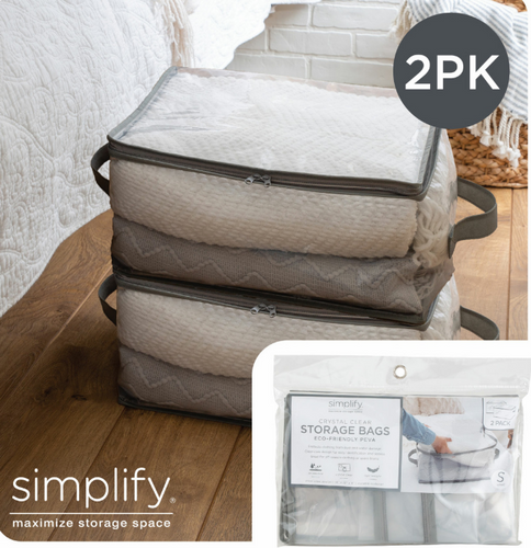 PEVA 2pk Blanket Bag - Small