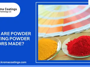 How Are Powder Coating Powder Colors Made?