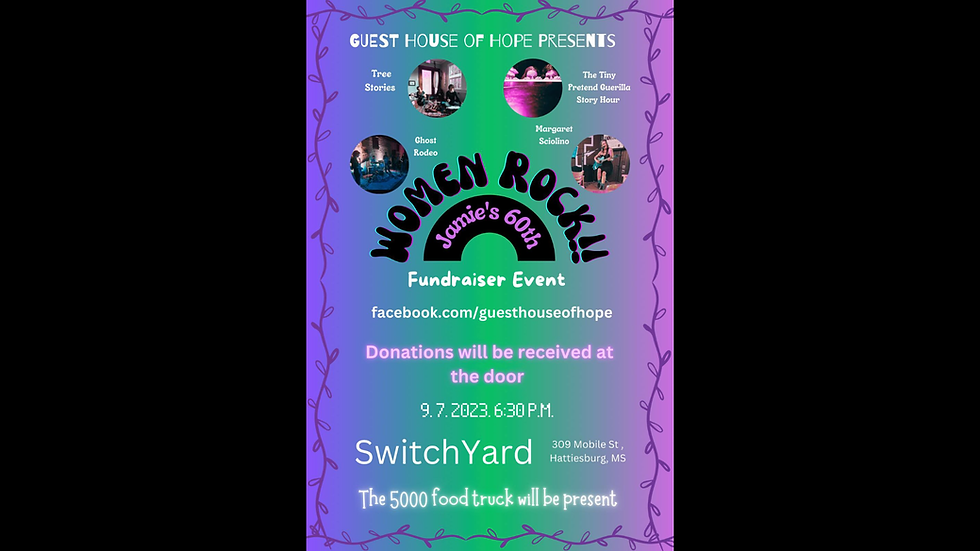 Women Rock!! Fundraiser Event for Guest House of Hope