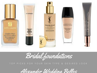 Our Bridal foundation top picks