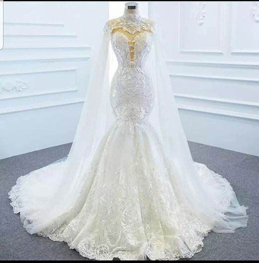 crystal-beaded cocktail dress Evangeline Crystal Beaded Couture Gown | Made-To-Order