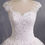 Thumbnail: Vestidos De Novia Sleeveless Lace Ball Gown Beaded Pearls Wedding Dresses MD407