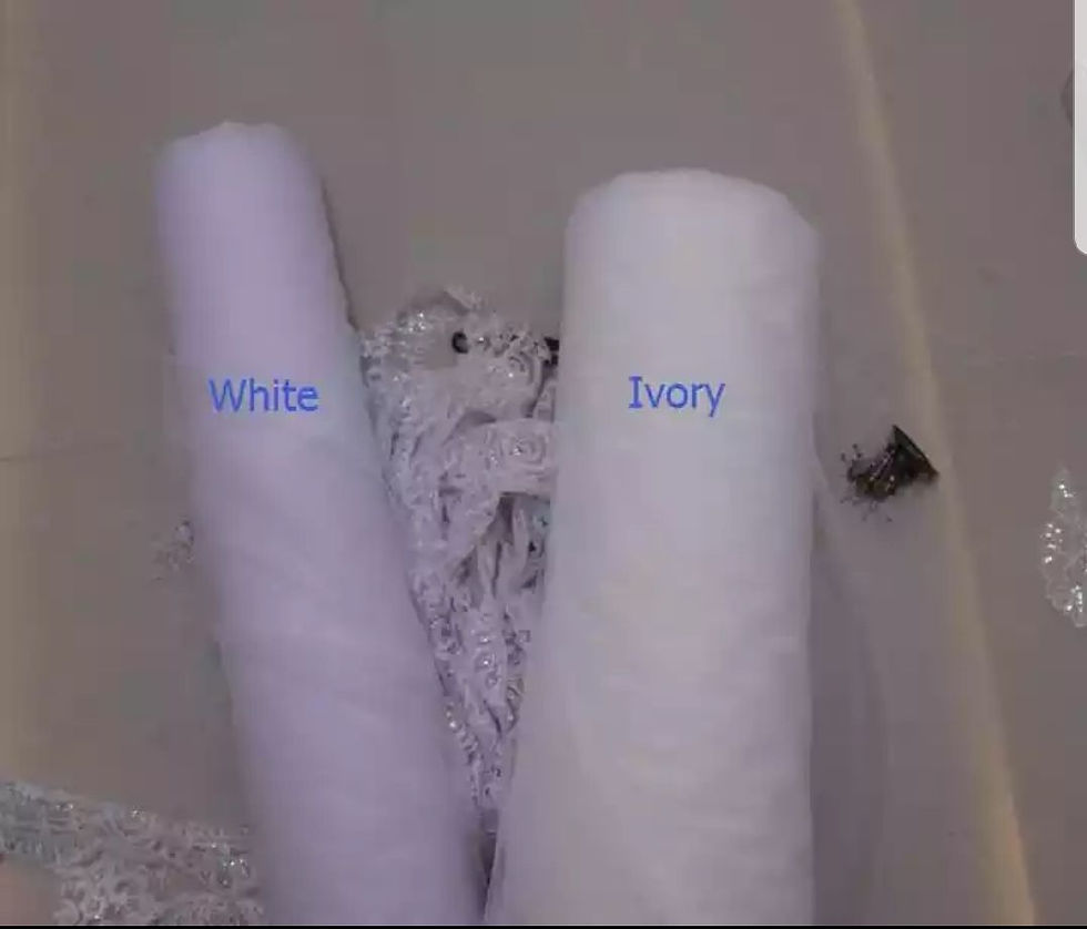 Thumbnail: UK 1 Tier Bridal Lace Edge Fingertip 1M Length Wedding Veil With Comb MD458