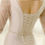 Thumbnail: Chic Mermaid Beaded Long Sleeve Bridal Satin Beach Wedding Dress MD178