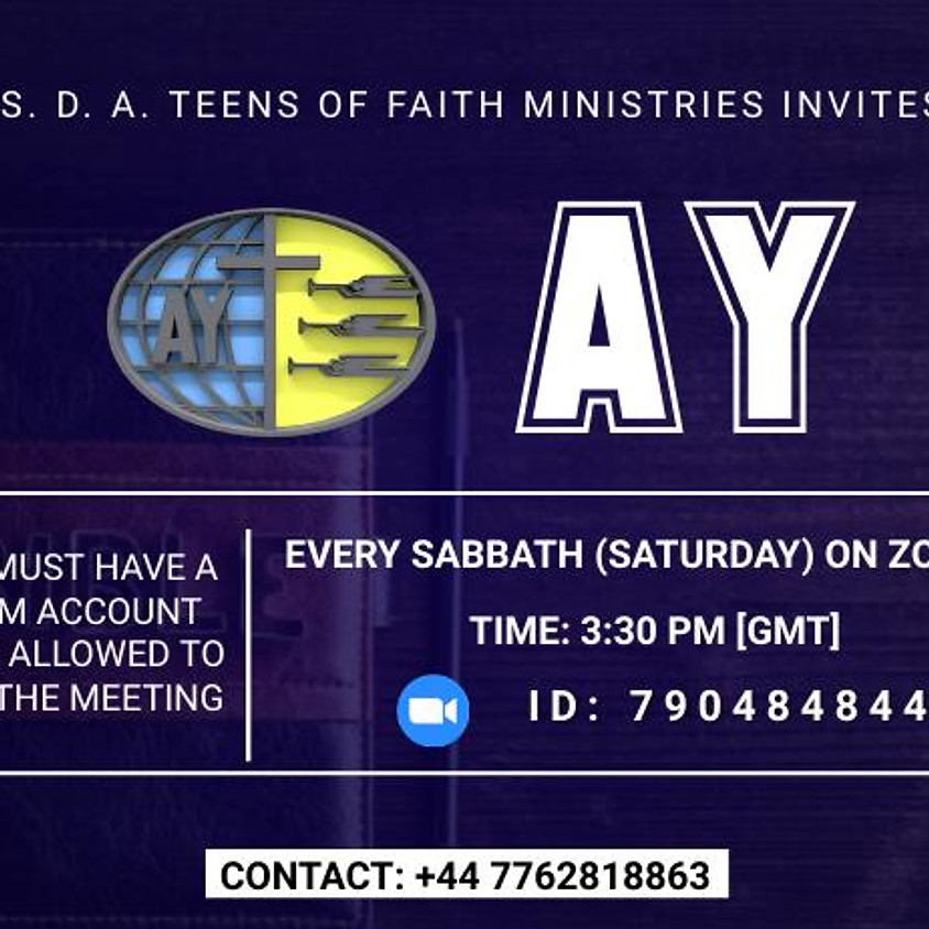 Teens of Faith Ministries AY Fellowship