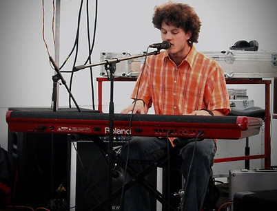 Daniel Infanger mit seiner ersten Band
