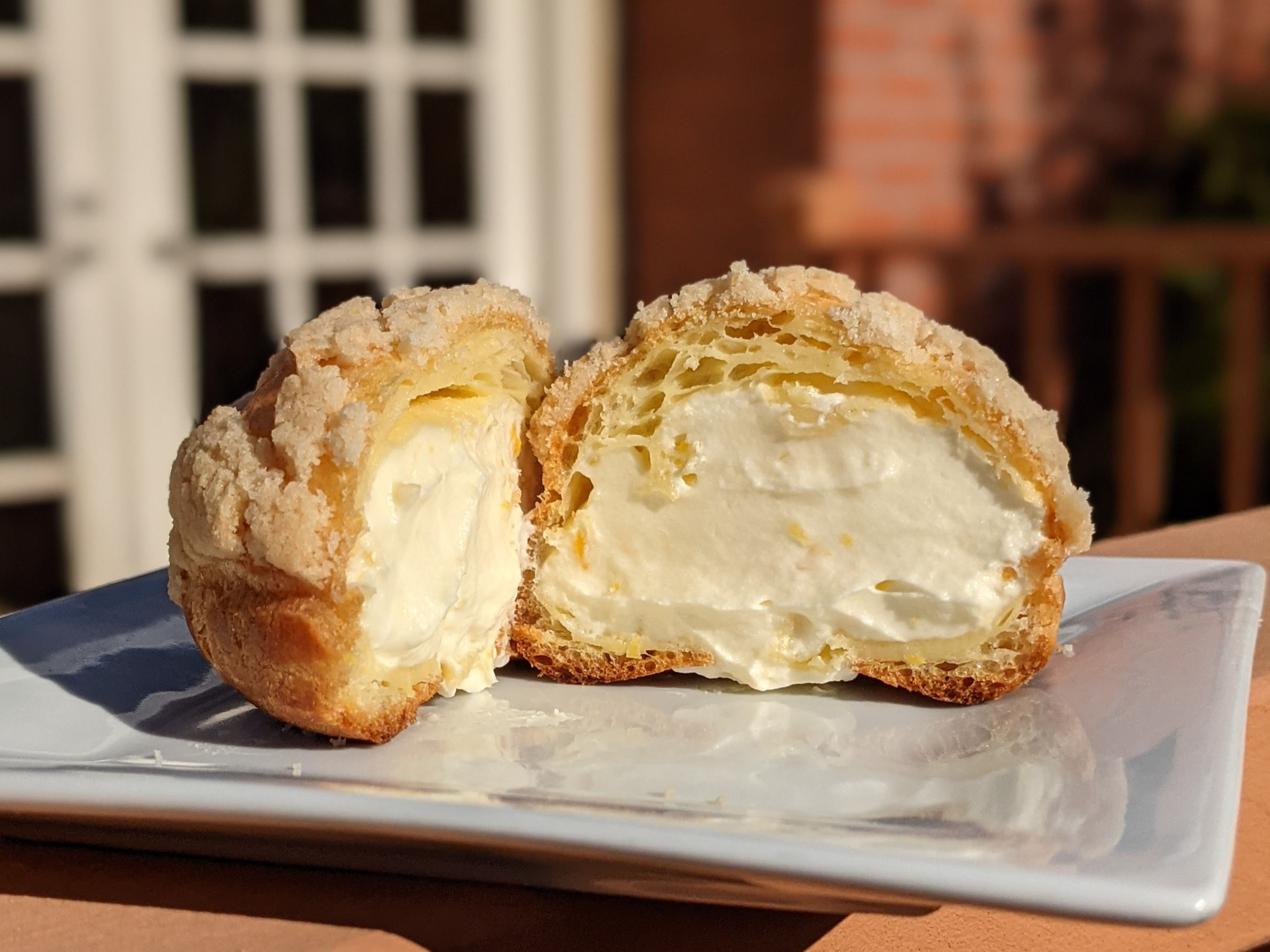 Pomelo & Honey Cream Puffs