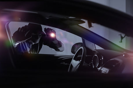 robber stealing car car key crime