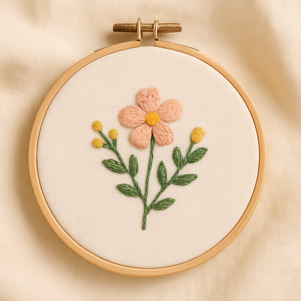 Hand Embroidery on a Budget