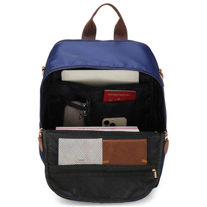 Filled Bag Luxe Journey Carry On Luggage Backpack