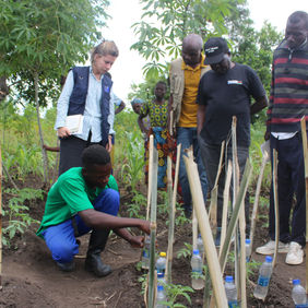 EU Delegation Applauds CRECCOM's Impact on Youth Livelihoods and Green Skills Development