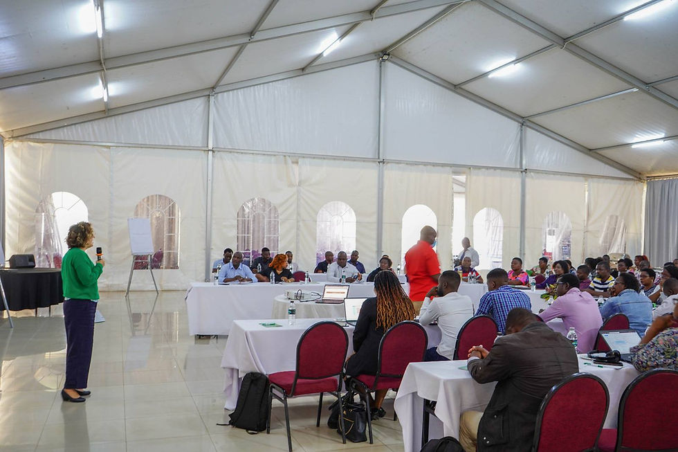 A cross-section of participants during the CHWBRC stakeholder workshop.