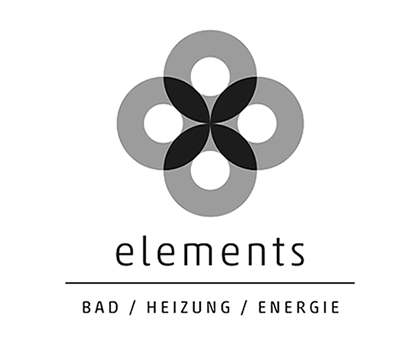 elements Logo, Bad, Heizung, Energie