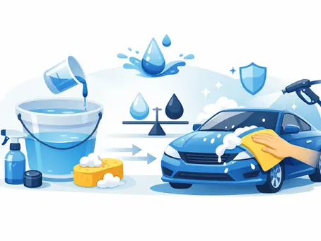 濃縮洗車液稀釋比例怎樣計算？由水桶容量到車漆保護的正確洗車方法