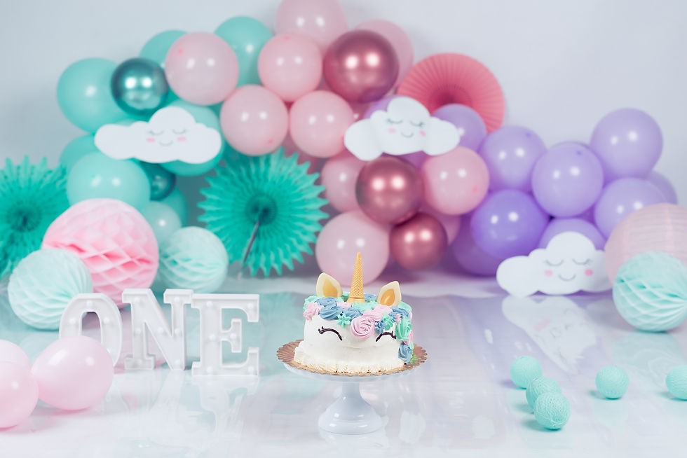 smash cake unicornio madrid
