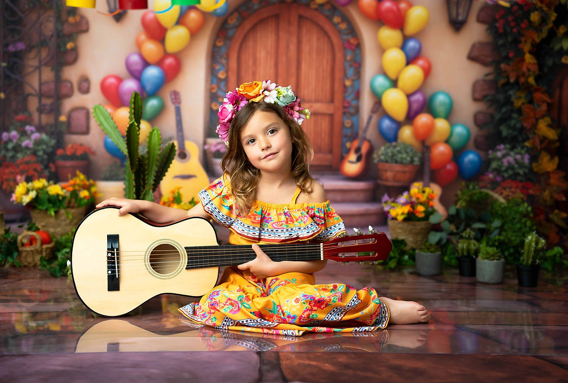 sesión de fotos con temática Mexico en Torrejon