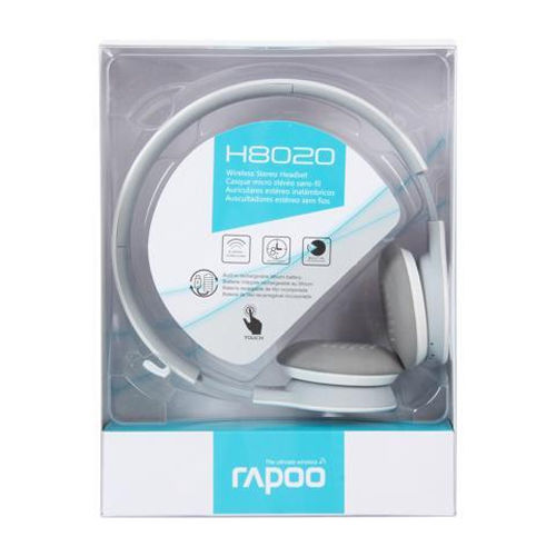 Thumbnail: Rapoo H8020 Wireless Headset with Microphone (black or white color)