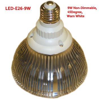 Thumbnail: LED Spot Light E26 9W,770lm 9*1W 110V, 90% energy saving, Non-Dimmable