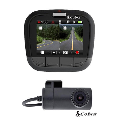 Thumbnail: Cobra Dual (Front/Rear) Camera Dash Cam, Full HD (1080P)