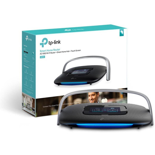 TP-Link AC1900 Touchscreen Smart Home Router + Smart Home Hub ...