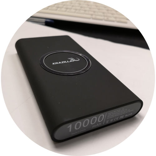 Thumbnail: Krazilla Wireless Charge Power Bank 3 in 1 with 10000mAh