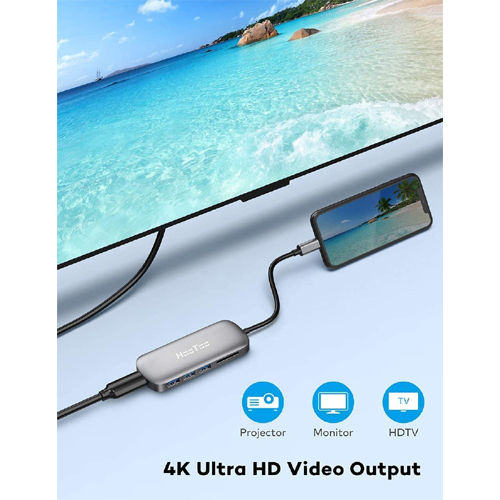 Thumbnail: HooToo USB-C 6-in-1 Hub/Adapter
